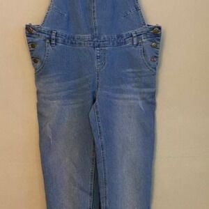 ILOVEMUM Maternity Denim Overalls,‎ sz Medium, NWT